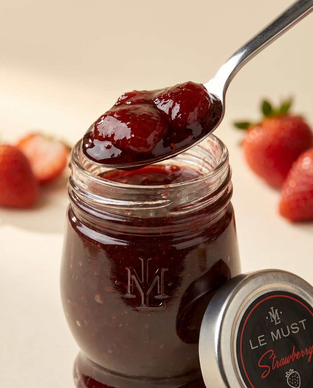 Confiture de Fraise Bio Deluxe