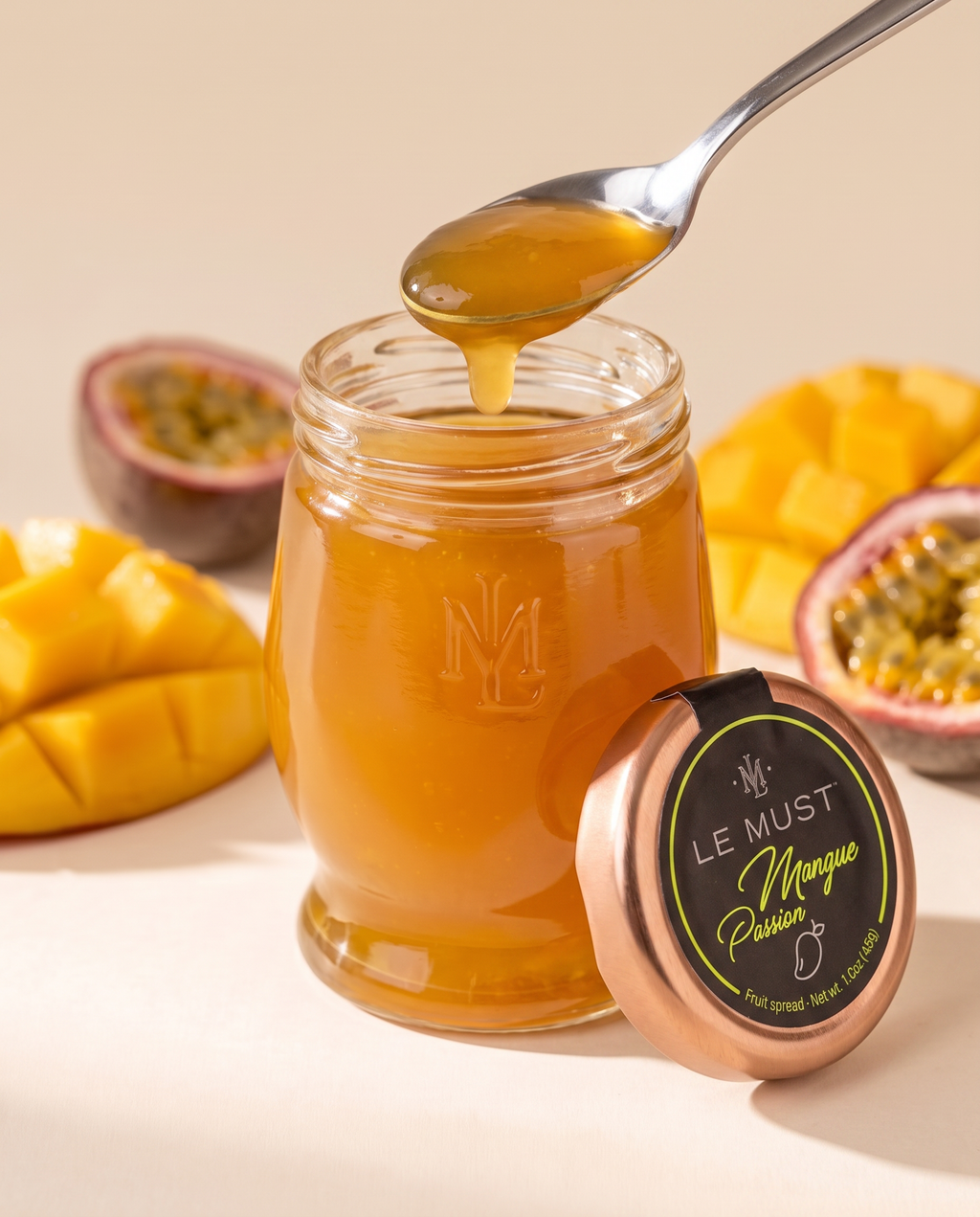 Confiture Mangue Passion Deluxe